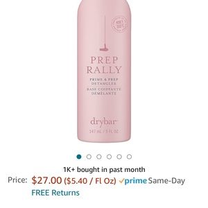 Prep rally prime, and prep detangler